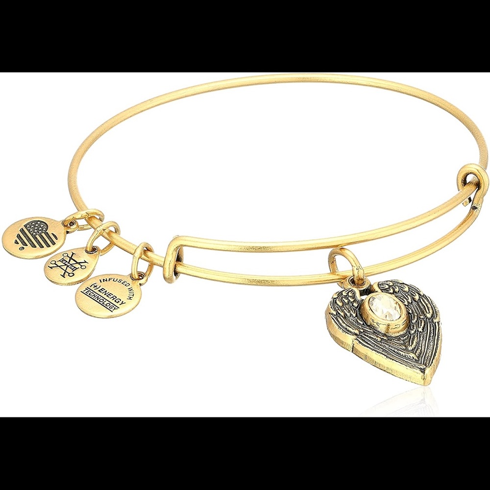 Alex and Ani Guardian Angel gold bracelet